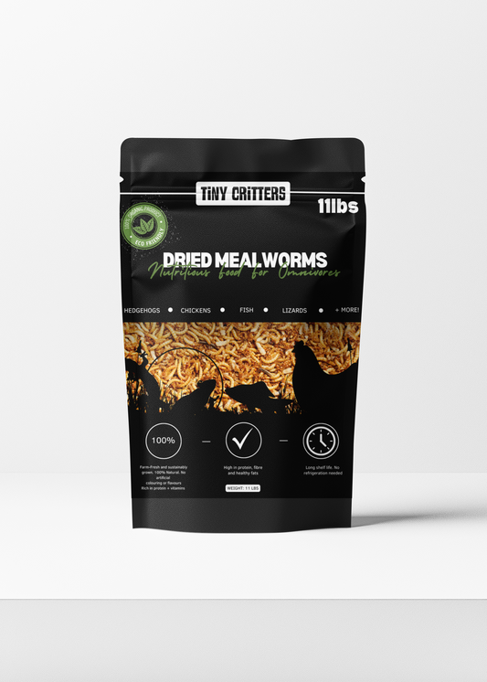 (11 LBS) Tiny Critters Dried Meal Worms